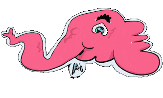 Pink Saludo Sticker by Gifes Con Ensalada