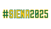 Green And Gold Dog Sticker by Siena College