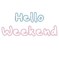 Saturday Morning Hello Sticker
