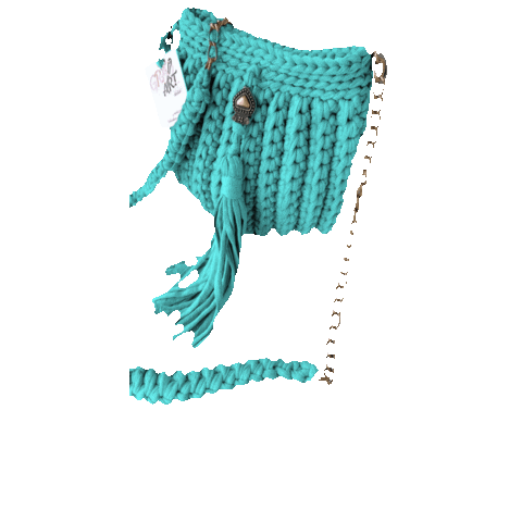 graart giphygifmaker bag crochet handbag Sticker