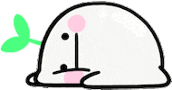 Bored Errr Sticker by Yoyo The Ricecorpse
