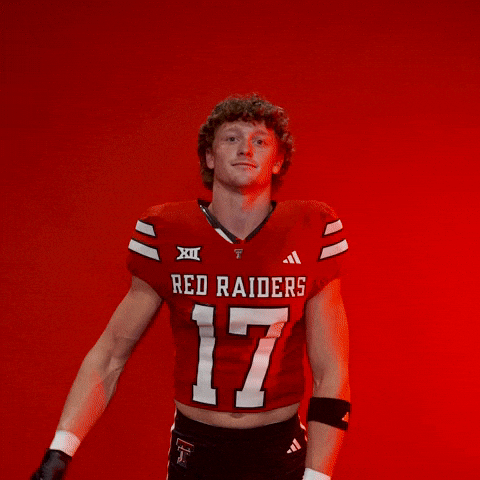 Leyton Stone GIF by Texas Tech Football