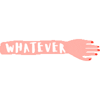Illustration Whatever Sticker