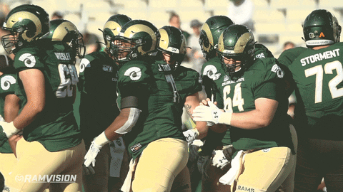 Rams Football Csurams GIF by Colorado State Rams
