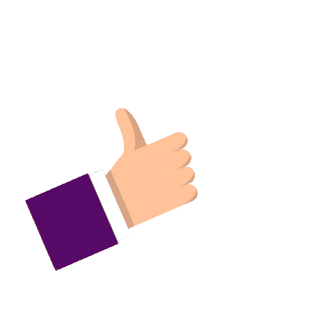 Very Good Thumbs Up Sticker by Potboy Groceries