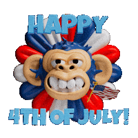 Celebrate Independence Day Sticker by Evan Hilton