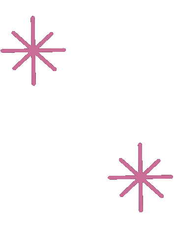 Pink Sparkling Sticker