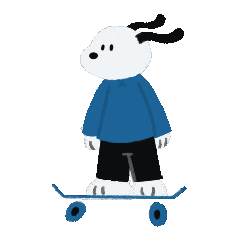 Dog Illustration Sticker
