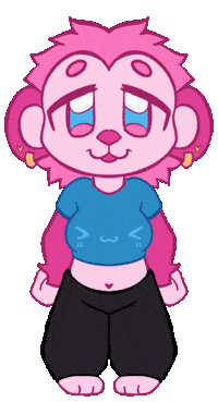 Pink Dancing Sticker