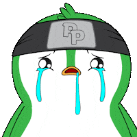 Sad Mental Health Sticker by Pudgy Penguins