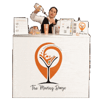 themovingbooze tmb mobile bar mobile bartender the moving booze Sticker