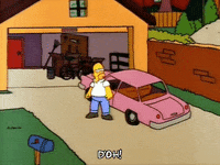 homer simpson travel GIF