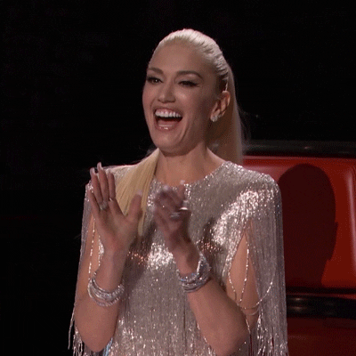 Gwen Stefani Applause GIF by The Voice