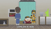 eric cartman robot GIF by South Park 