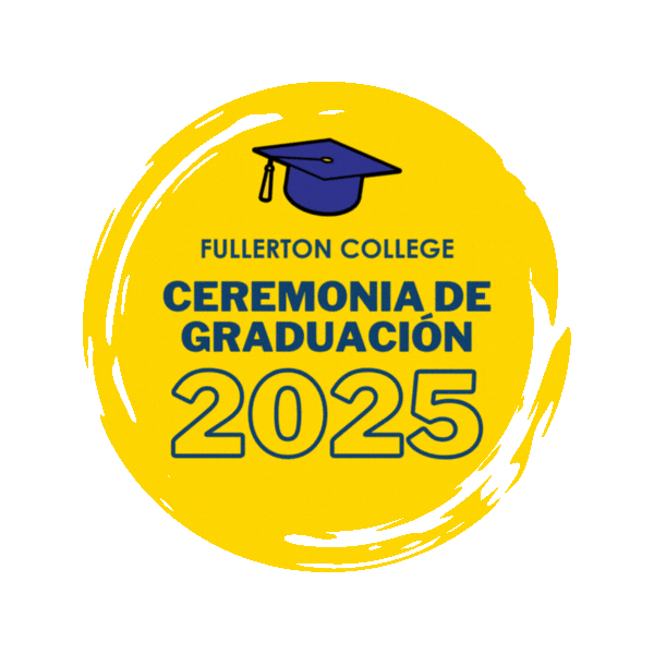 Fcgrad25 Sticker by Fullerton College