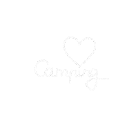 Heart Camping Sticker by Reiseausschnitte