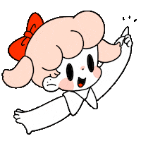 Girl Check Sticker