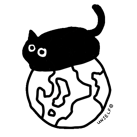 Cat Save Sticker