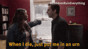 When I Die Rhubarb GIF by Children Ruin Everything