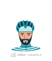 creditagricoleitalia love bike cycling passion Sticker