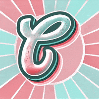 Pink Typography GIF by The3Flamingos
