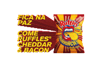 ruffles_br pas cheddar ruffles rufles Sticker