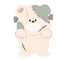 Halloween Bear Sticker