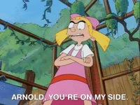 hey arnold nick splat GIF