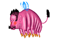 madisonariass weird animal Sticker