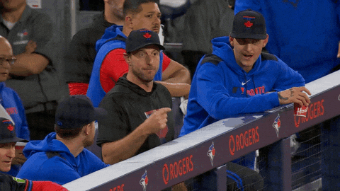 Talking Blue Jays GIF by Toronto Blue Jays