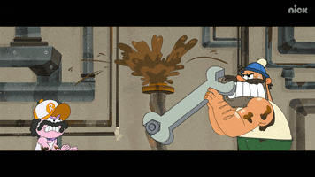 Cartoon Working GIF by Nickelodeon