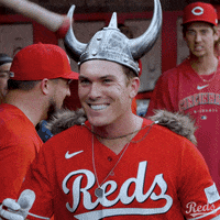 Major League Baseball Sport GIF by Cincinnati Reds
