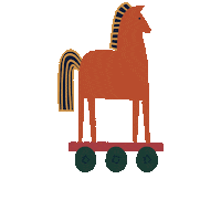 Horse Ukraine Sticker by postmen