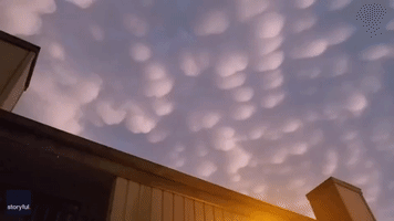 'God's Creation': Mammatus Clouds Form After Storm Hits Tulsa, Oklahoma