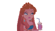 Queen Bee What Sticker by Gods'School / The Olympian gods