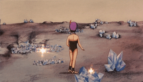 Fantastic Planet Crystals GIF