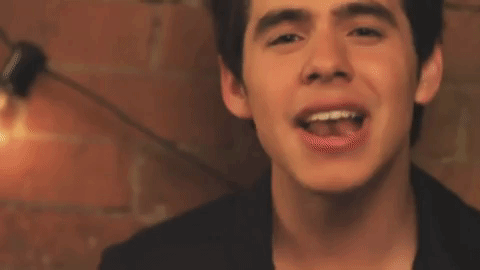 american singing GIF by David Archuleta