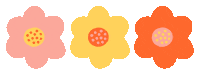 Pink Flowers Sticker
