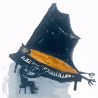 Grand Piano GIF by Barbara Pozzi