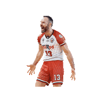 Angry Volleyball Sticker by VK MIRAD UNIPO Prešov