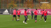 celebration cowboy GIF by FC Bayern Munich