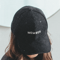 Merch Hats GIF by memberoneio