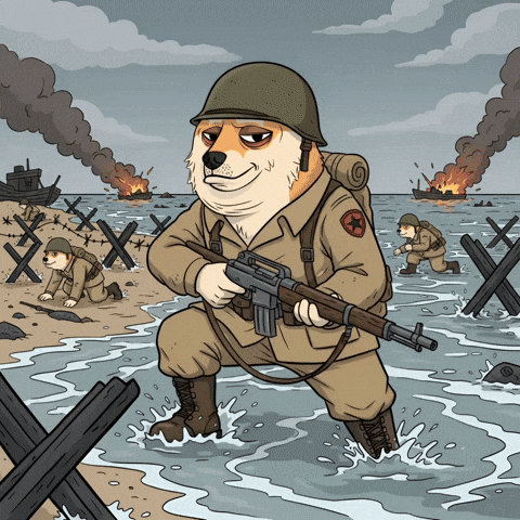 War Illustration GIF by Doge Pound