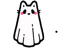 Cat Halloween Sticker by Common Goodies