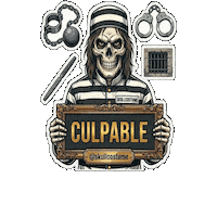 Skull Calavera Sticker