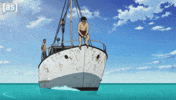 Ocean Swimming GIF by Adult Swim