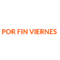 Porfin Porfinviernes Sticker by welead.io