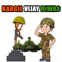 Jaihind Indianarmy Sticker by Chhota Bheem