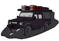 Adventure Truck Sticker