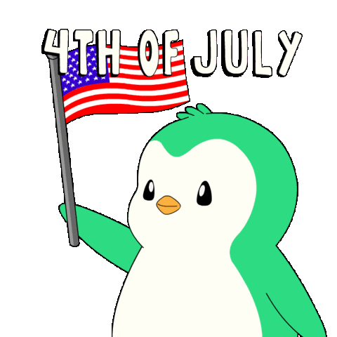 4Th Of July Day Sticker by Abster